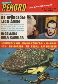 Sportboken - Rekordmagasinet 1964 Nummer 11 Tidningen Rekord med Sportrevyn